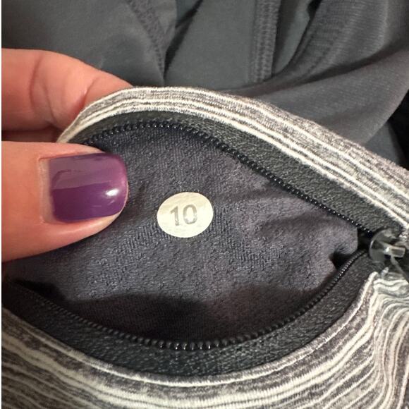 Lululemon Groovy Run Shorts Dark Gray Athletic Size 10 - Picture 3 of 8